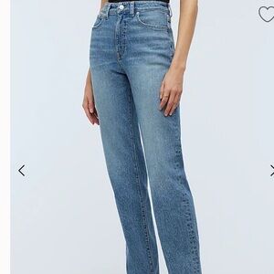 Madewell The 90s Straight Denim Jeans Womens Size 30 Tall